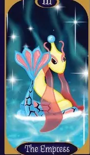PokéTarot deck: The Empress, The Chariot and The Star